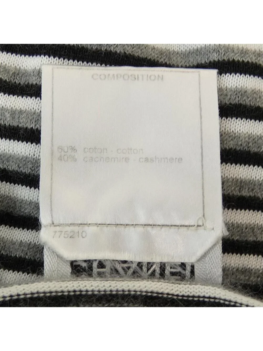Chanel Knit Sweater Black
